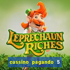 cassino pagando 5 reais no cadastro